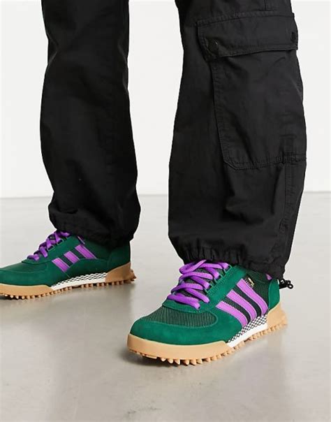 adidas purple marathon trainers